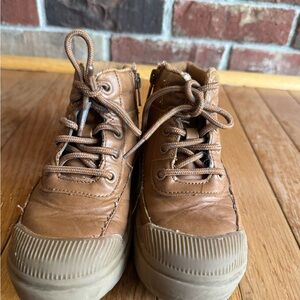 Brown Kids Boots